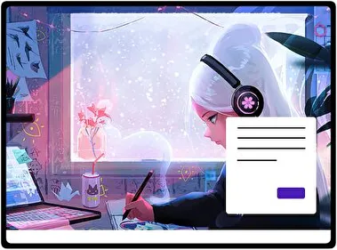 Lofi Anime tema para Windows 11