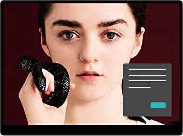 Maisie Williams Ciemny motyw dla Windows 10 i 11