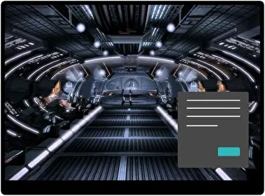 Efecto Masivo Normandy Oscuro tema para Windows 11