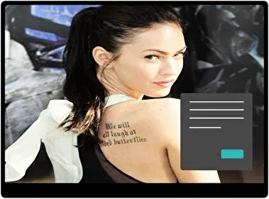 Megan Fox Ciemny motyw dla Windows 10 i 11