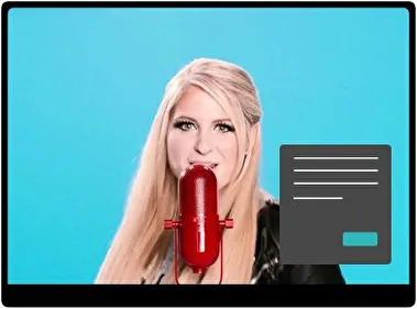 Meghan Trainor Oscuro tema para Windows 11