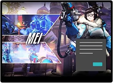Mei Oscuro tema para Windows 11