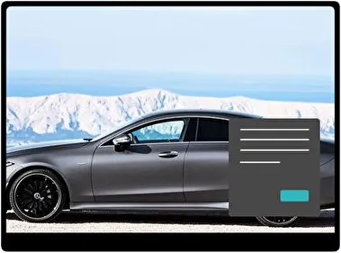 Mercedes Cls 2018 Oscuro tema para Windows 11