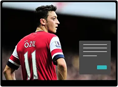 Mesut Ozil Ciemny motyw dla Windows 10 i 11
