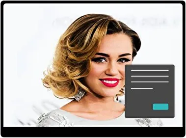 Miley Cyrus Ciemny motyw dla Windows 10 i 11