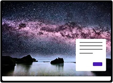 Vía Láctea tema para Windows 11