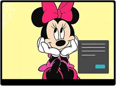 Minnie Mouse Ciemny motyw dla Windows 10 i 11