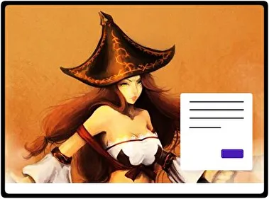 Miss Fortune Lol tema para Windows 10 e 11