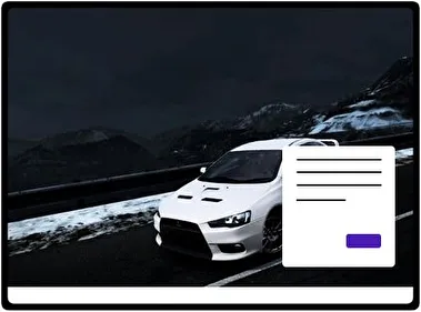Mitsubishi Lancer Evolution motyw dla Windows 10 i 11