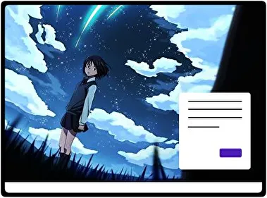Mitsuha Miyamizu tema para Windows 11