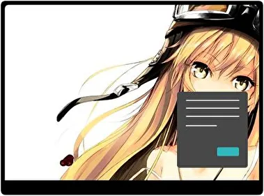 Serie Monogatari Oscuro tema para Windows 11