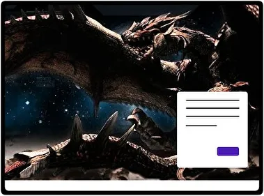 Cazador de Monstruos tema para Windows 11