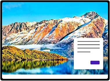 Lago de Montaña tema para Windows 11