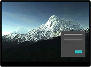 Гори Темна тема для Windows 11