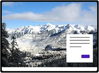 Montaña tema para Windows 11