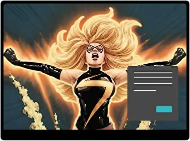 Ms Marvel Ciemny motyw dla Windows 10 i 11
