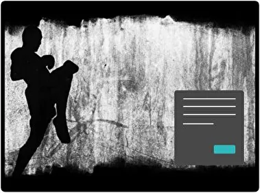 Muay Thai Ciemny motyw dla Windows 10 i 11