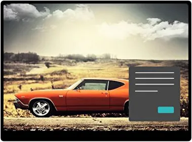 Samochód Muscle Ciemny motyw dla Windows 10 i 11