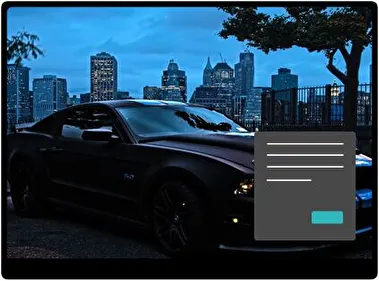 Mustang Ciemny motyw dla Windows 10 i 11