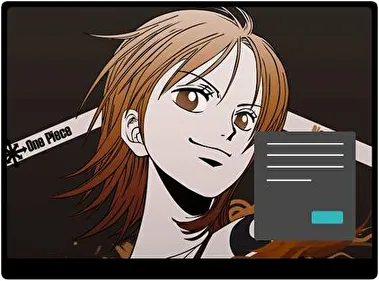 Nami One Piece Oscuro tema para Windows 11