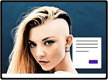 Natalie Dormer tema para Windows 11