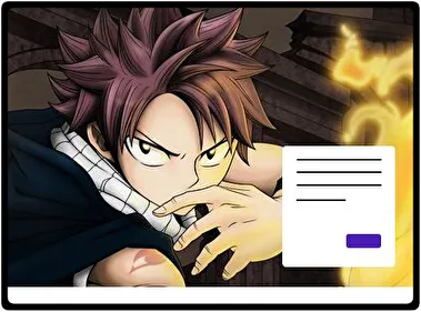 Natsu Dragneel motyw dla Windows 10 i 11