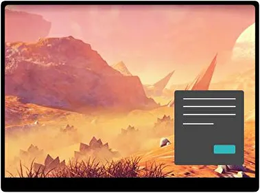 No Man's Sky Oscuro tema para Windows 11