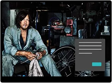 Norman Reedus Ciemny motyw dla Windows 10 i 11