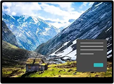Norwegia Ciemny motyw dla Windows 10 i 11