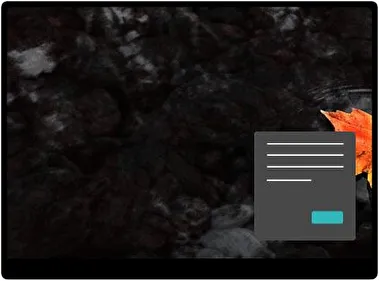 Noviembre Oscuro tema para Windows 11