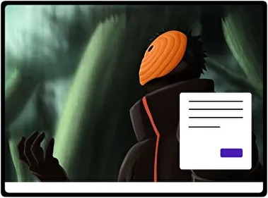 Obito Uchiha tema para Windows 11