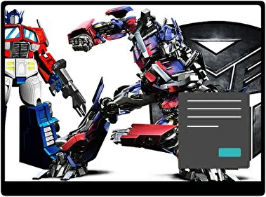 Optimus Prime Oscuro tema para Windows 11