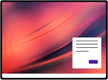 Naranja tema para Windows 11