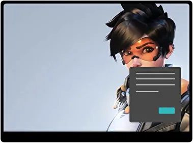 Overwatch 2 Oscuro tema para Windows 11
