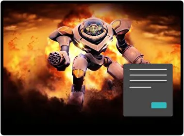 Paladines Oscuro tema para Windows 11