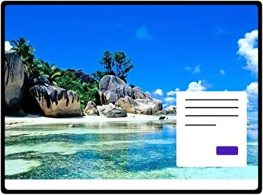Paraíso tema para Windows 11