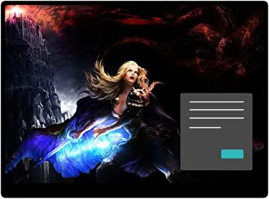 Camino del Exilio Oscuro tema para Windows 11
