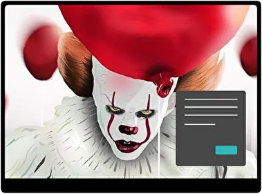 Pennywise Ciemny motyw dla Windows 10 i 11