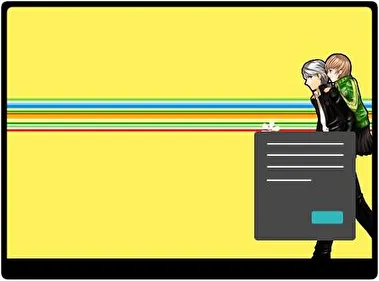Persona 4 Oscuro tema para Windows 11