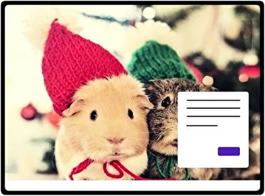 Cobayas de mascota tema para Windows 11