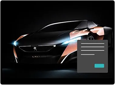 Peugeon Ciemny motyw dla Windows 10 i 11
