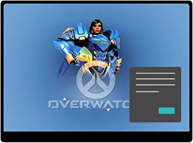 Pharah Oscuro tema para Windows 11