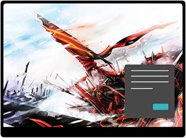 Pixiv Фантазія Темна тема для Windows 11