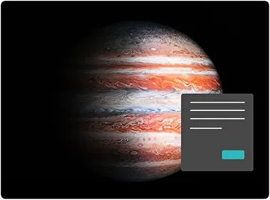 Planety Tmavý motiv pro Windows