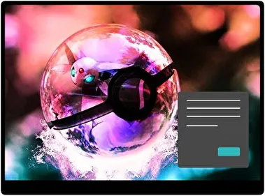 Pokeball Ciemny motyw dla Windows 10 i 11