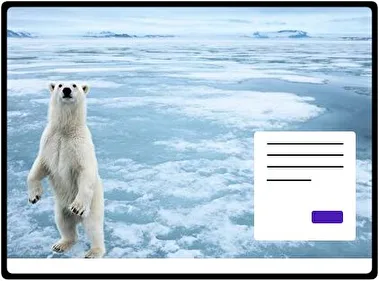 Oso Polar tema para Windows 11