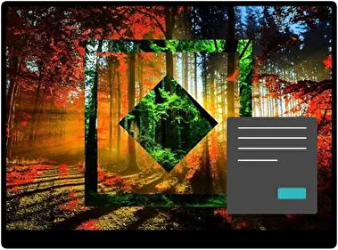 Polyscape Ciemny motyw dla Windows 10 i 11