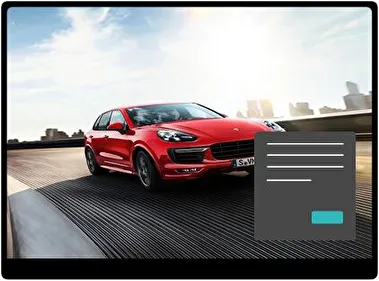 Porsche Cayenne Oscuro tema para Windows 11