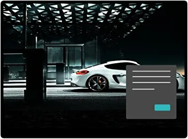 Porsche Cayman Ciemny motyw dla Windows 10 i 11