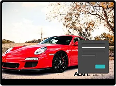 Porsche Ciemny motyw dla Windows 10 i 11